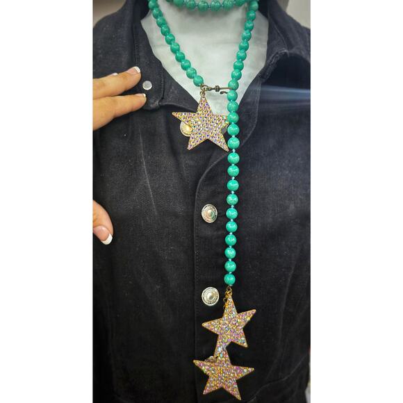 Star Dangle Necklace - western necklaces - Picture 1 of 2